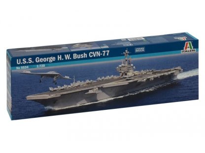 ITALERI 1/720 USS George H.W.Bush CVN-77