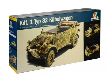 ITALERI 1/9 WWII:German Typ 8 Kubelwagen