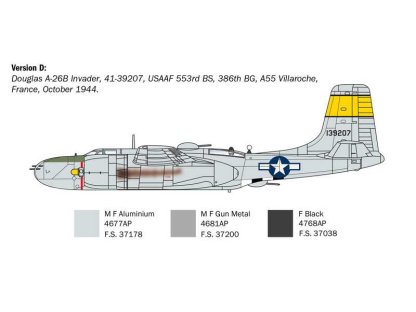 ITALERI 1274 1/72 A-26A/B Invader