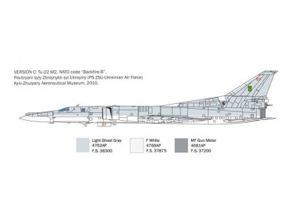 ITALERI 1440 1/72 Tu-22M3 BACKFIRE C 