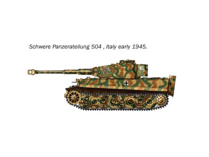 ITALERI 25755 1/56 Pz. Kpfw. VI Tiger I
