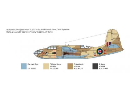 ITALERI 2656 1/48 A-20B / Boston Mk.III 