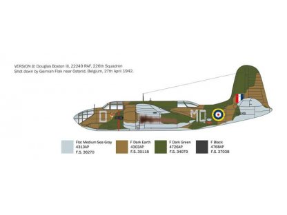 ITALERI 2656 1/48 A-20B / Boston Mk.III 