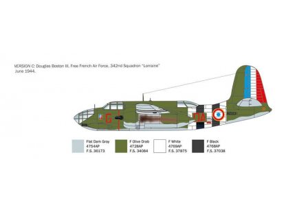 ITALERI 2656 1/48 A-20B / Boston Mk.III 