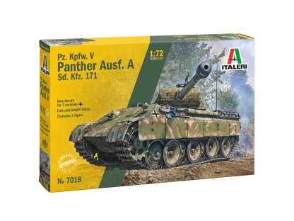 ITALERI 7018 1/72 Sd.Kfz. 171 Pz.Kpfw. V Panther Ausf. A 