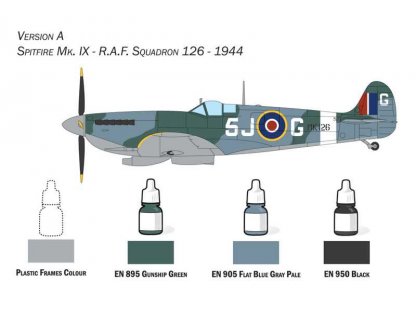 ITALERI 72007 1/72 Spitfire Mk. IX ModelSet