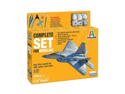 ITALERI 72011 1/72 F-22 Raptor ModelSet