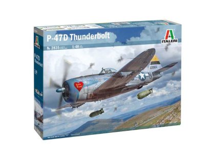 ITALERI I2835 1/48 P-47D Thunderbolt European Theatre