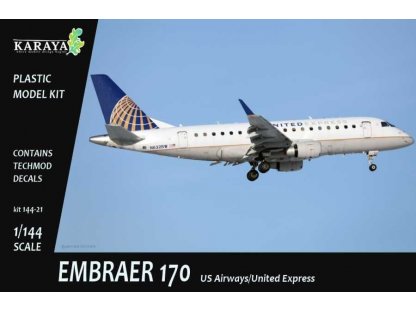 KARAYA 1/144 144-21 Embraer 170 US Airways / United Express