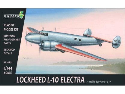 KARAYA 1/144 144-31 Lockheed L-10 Electra Amelia Earhart 1937