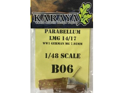 KARAYA 1/48 B06 Parabellum LMG014/17 Late 2 pcs.