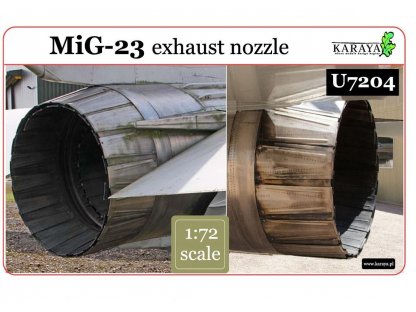 KARAYA 1/72 MiG-23 Flogger Exhaust Nozzle