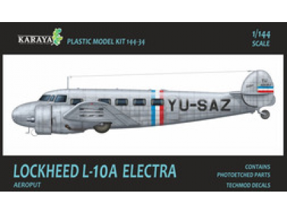 KARAYA 144-34 1/144  Lockheed L-10A Electra Aeroput