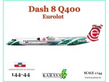 KARAYA 144-44 1/144 Dash 8 Q400 Eurolot