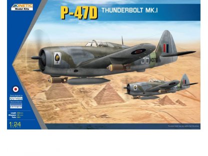 KINETIC 1/24 P-47D Thunderbolt Mk.I