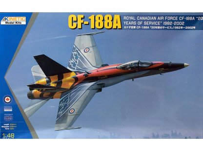 KINETIC 1/48 CF-188A RCAF 20 years services
