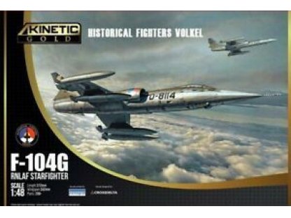 KINETIC 1/48 F-104G RNLAF Starfighter Historical Fighters VolkeL