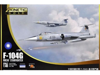 KINETIC 1/48 F-104G ROCAF Starfighter