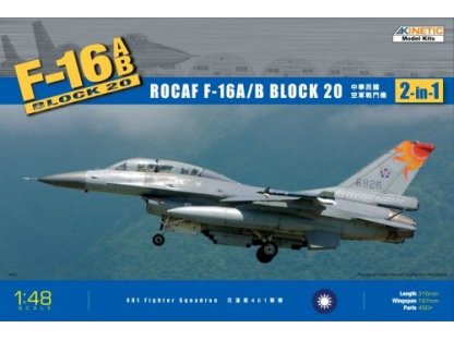 KINETIC 1/48 F-16 A/B Blok 20 Falcon