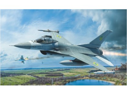 KINETIC 1/48 F-16A Ukraine AF (with PIDS)