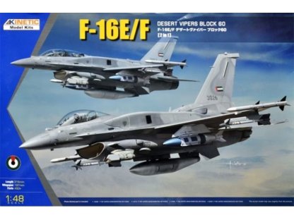 KINETIC 1/48 F-16E/F Falcon Desert Vipers Block 60