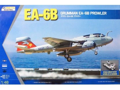 KINETIC 1/48 Grumman EA-6B Prowler (New Wings)