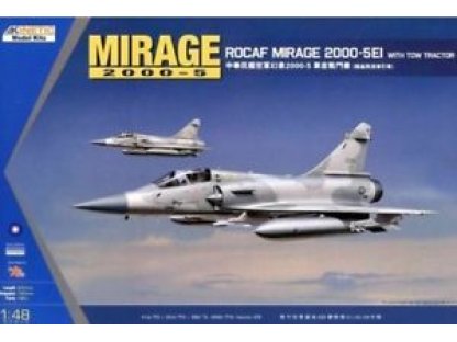 KINETIC 1/48 ROCAF Mirage 20005EI With Tractor