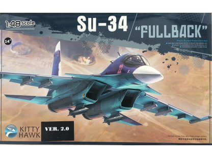 KITTYHAWK 1/48 ver.2.0 Su-34 Fullback w/metal parts