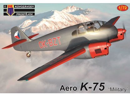 KOVOZÁVODY 1/72 Aero K-75 Military 