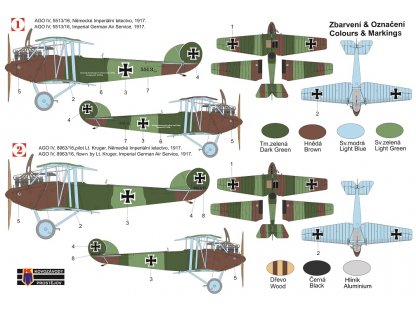 KOVOZÁVODY 1/72 AGO C.IV Late