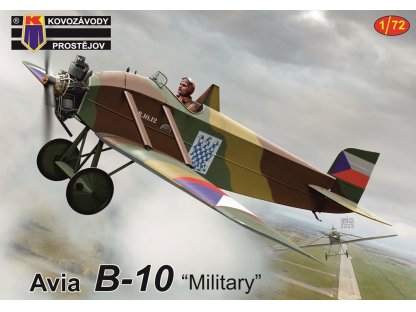 KOVOZÁVODY 1/72 Avia B-10 Military 