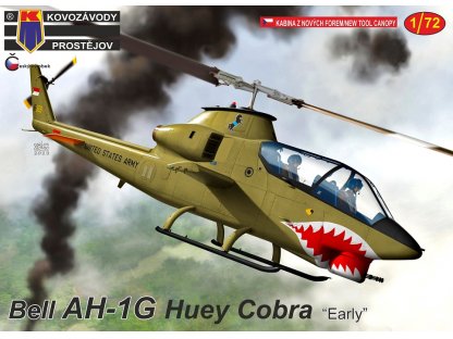 KOVOZÁVODY 1/72 Bell AH-1G Huey Cobra Early