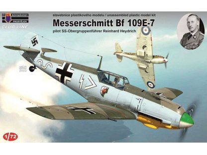 KOVOZÁVODY 1/72 Bf 109E-7 Reinhard Heydrich