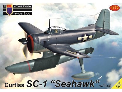 KOVOZÁVODY 1/72 Curtiss SC-1 Seahawk w/ float  ex-SMĚR