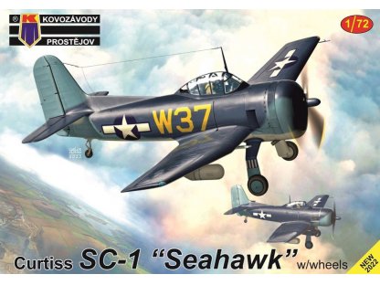KOVOZÁVODY 1/72 Curtiss SC-1 Seahawk w/ wheels ex-SMĚR