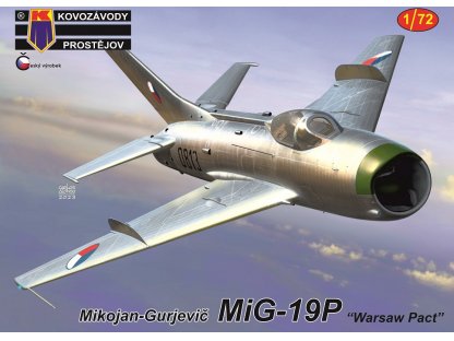 KOVOZÁVODY 1/72 MiG-19P Warsaw Pact