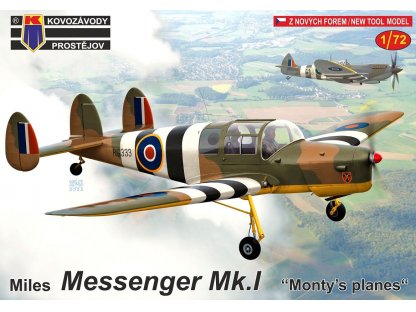 KOVOZÁVODY 1/72 Miles Messenger Mk.I Montys planes