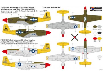 KOVOZÁVODY 1/72 P-51B/C Mustang SNP 1944 CLUB LINE
