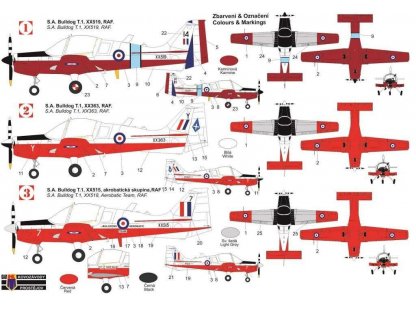 KOVOZÁVODY 1/72 S.A. Bulldog T.1 RAF