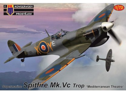 KOVOZÁVODY 1/72 Spitfire Mk.Vc Trop Mediterranean Theatre