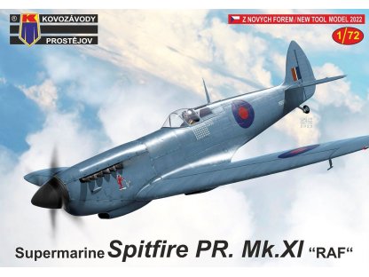 KOVOZÁVODY 1/72 Spitfire PR. Mkk.XI RAF