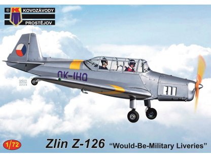 KOVOZÁVODY 1/72 Zlin Z-126 Would-Be-Military