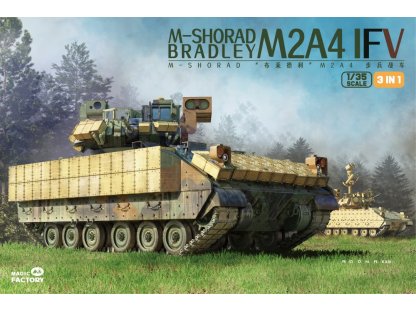 MAGIC FAC 2004 1/35 M2A4 M-Shorad Bradley IFV 3 in 1
