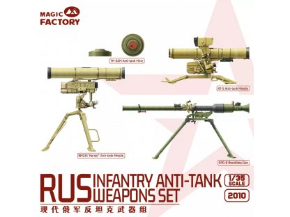 MAGIC FAC 2010 1/35 RUS Infantry Anti-Tank Weapons Set