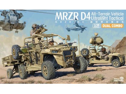 MAGIC FACTORY 1/35 MRZR D4 Ultralight Tactical All-Terrain Vehicle