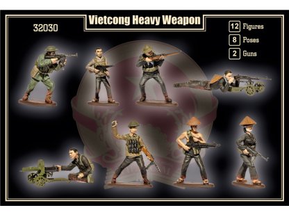 MARS 1/32 Vietcong Infantry with Heavy Weapons