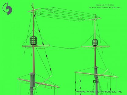 MASTER_PL 1/350 SMS Virbius Unitis - resin set parts (TRUMP)