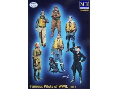 MASTERBOX 1/32 Famous Pilots Of WWII Kit 1