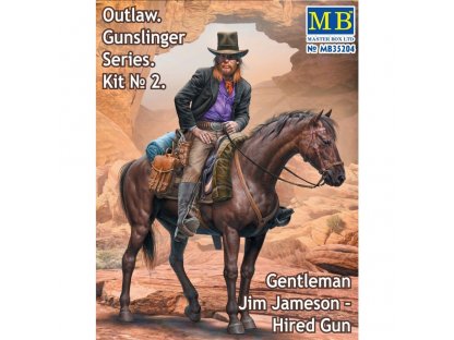 MASTERBOX 1/35 Gentelman Jim Jameson - Hired gun