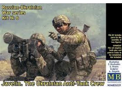 MASTERBOX 1/35 Russian-Ukrainian War Series Kit No 6. Javelin. The Ukrainian Anti-Tank Crew